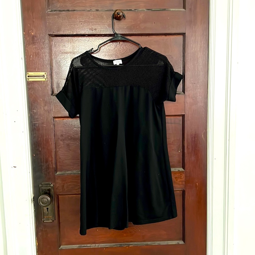 Brand: Tobi, size M, black, short dress, T-shirt material